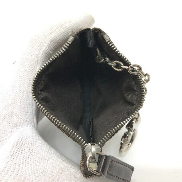 FENDI Zucca coin purse Canvas Brown/SilverHardware - Picture 6 of 10